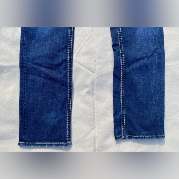 Silver Jeans Women's Suki Straight Denim Jeans Distressed Western 29x34 - Picture 3 of 7